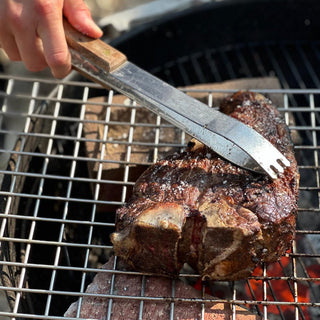Bistecca Fiorentina cooked on the barbecue