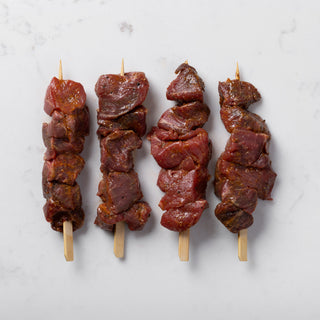 Grass Fed Beef Steak Kebabs