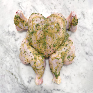 Summer Sorrel Spatchcock Chicken