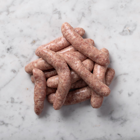 The Aldeburgh free range Pork Chipolata Sausage