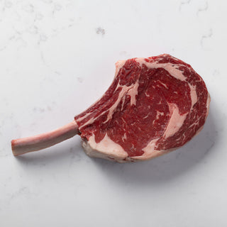 Grass Fed Beef Tomahawk Steak - Ribeye On The Bone