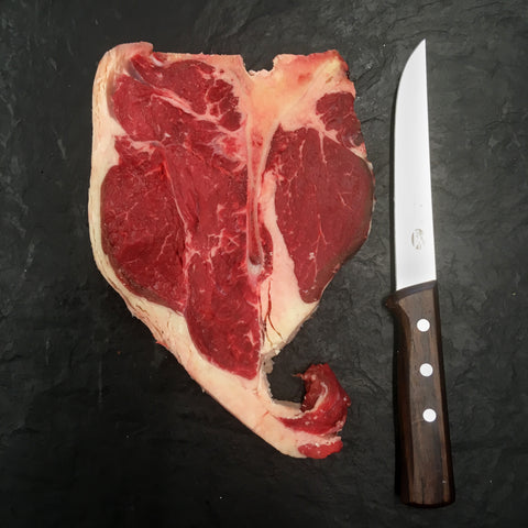 Grass Fed T Bone Steak Box