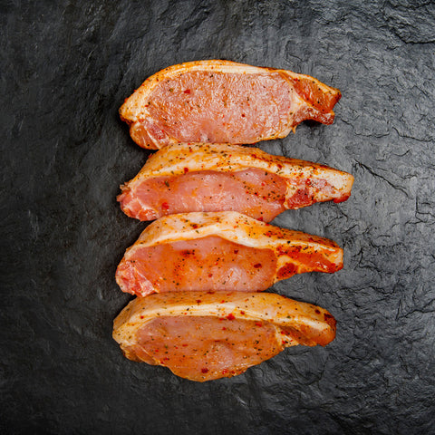 Chilli, Lemon & Ginger Pork Steaks